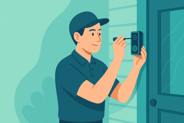 Professional CCTV installation UK Ring doorbell installer near me Burglar alarm installation cost